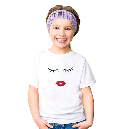 Ziilo™ | Moeder & Dochter Kiss & Wink T-Shirt
