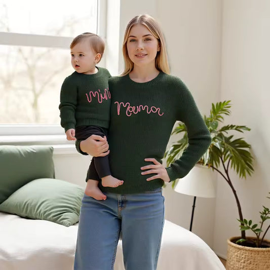 Ziilo™ | Moeder & Dochter Matching Wintertrui