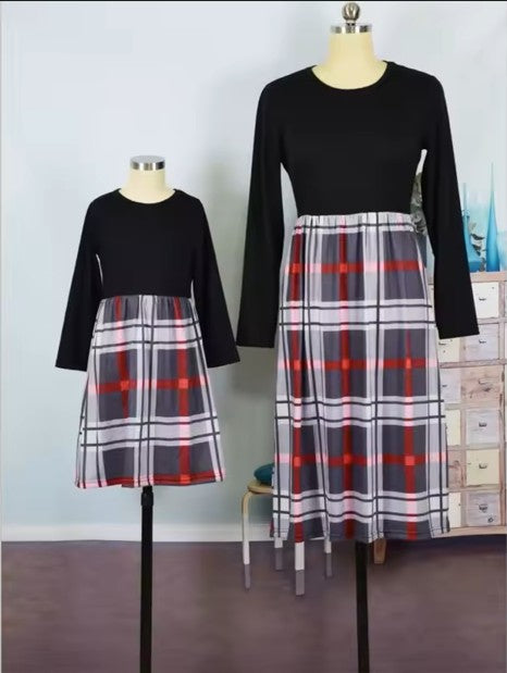 Ziilo™ | Moeder & Dochter Klassieke Jurk