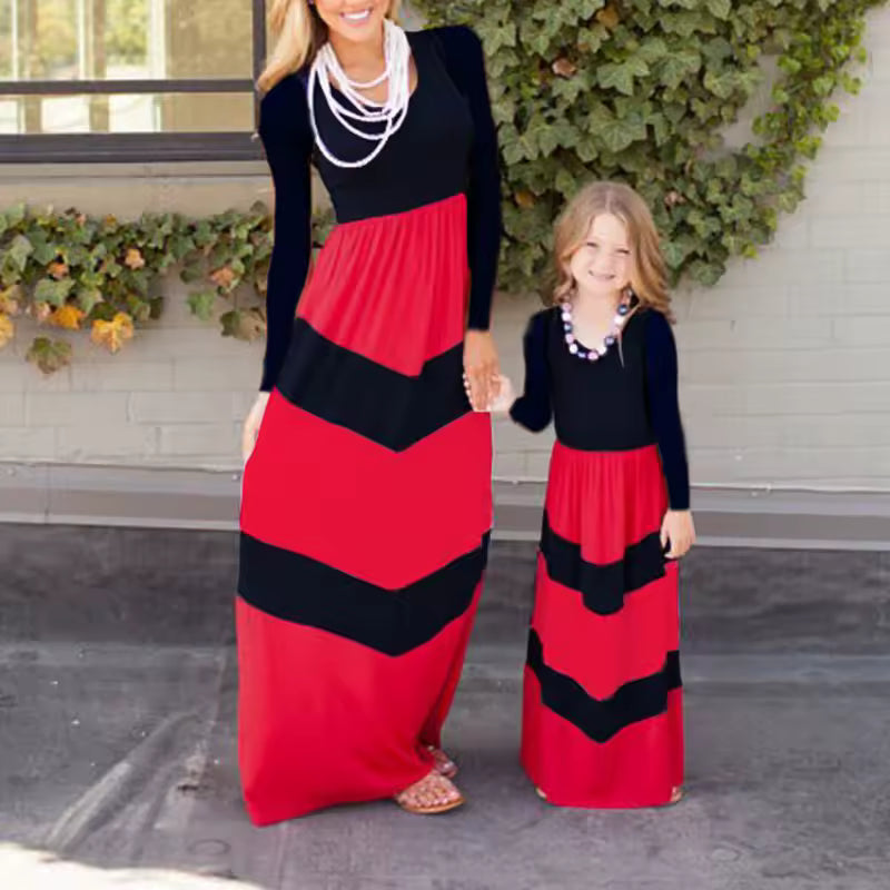 Ziilo™ | Moeder & Dochter Stijlvolle Jurk