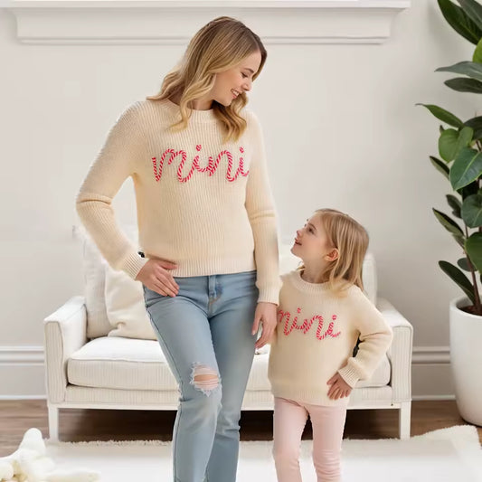 Ziilo™ | Moeder & Dochter Matching Wintertrui