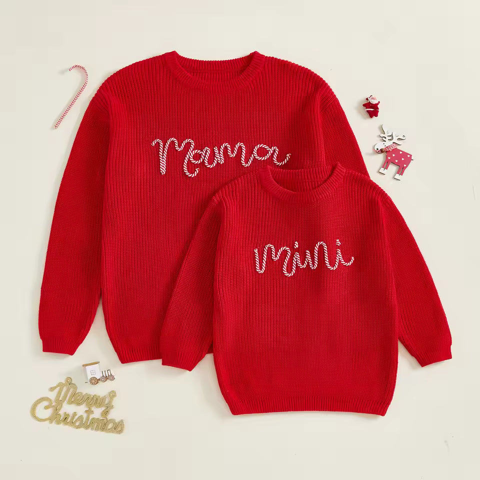 Ziilo™ | Moeder & Dochter Matching Wintertrui