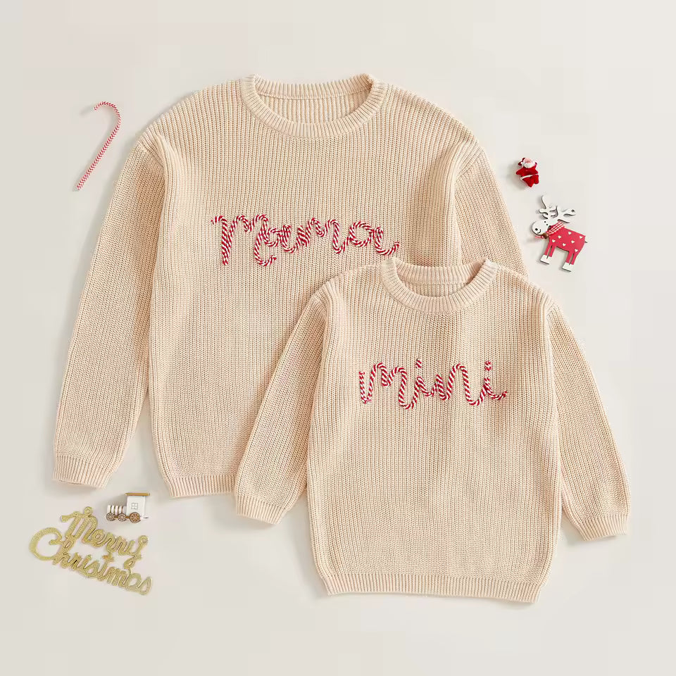 Ziilo™ | Moeder & Dochter Matching Wintertrui