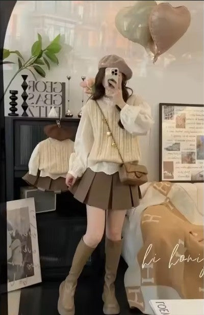 Ziilo™ | Moeder & Dochter Knit & Charm Duo Set