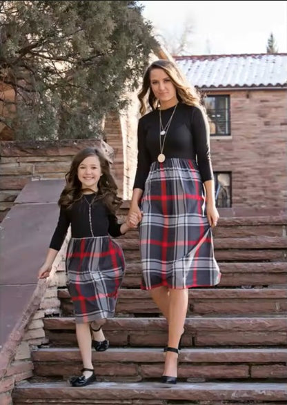 Ziilo™ | Moeder & Dochter Klassieke Jurk