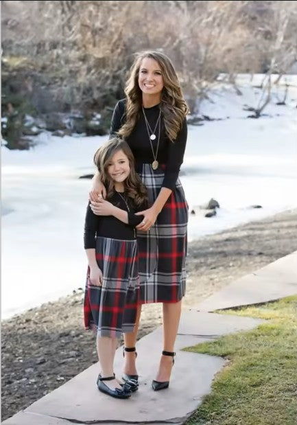 Ziilo™ | Moeder & Dochter Klassieke Jurk